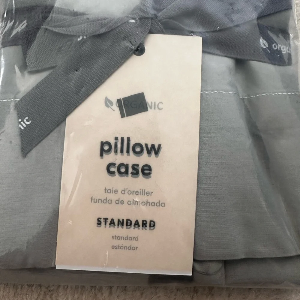 West Elm Organic Pillowcases (Standard Size) – New in Package